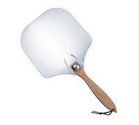 Watreketal Pala per pizza in metallo in alluminio con manico pieghevole per una facile conservazione pala accessori da forno gadget per pizza pala piccola