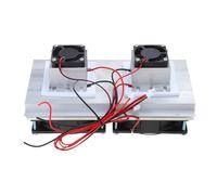 Watreketal Peltier Cooler Kit 12V Semiconduttore Termoelettrico Raffreddamento Modulo Dissipatore di Calore+Ventola per Grande Frigorifero Modulo di Raffredd