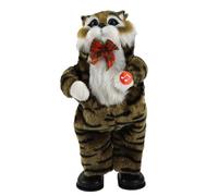 Watreketal Peluche Giocattolo Gattino Canto Canzone Ornament Natalizio Ornamenti per La Casa Bambole Gattini Decorativi per Bambini