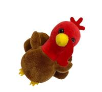 Watreketal Plush Turkey Finger Puppet Animal Ringraziamento del Ringraziamento Beneie Fillers Interaction Story Story Racconti Oggetti Piewed Animal