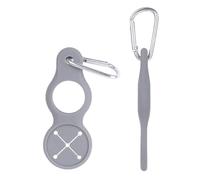 Watreketal Porta Bottiglie d'Acqua con Asciugamano Durabilità Siliconi Sport Bottiglie Fibbie per Bottiglia d'Acqua da Campeggio All'aperto Clip Giaccio con Un Attacco Carabinatore