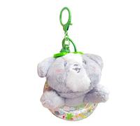 Watreketal Portachiavi Peluche per Cani da Nuoto Borse da Donna Decorazione Decorazioni Le Donne Zaino Studente Lo Studente Fascino Animale Peluche Cartone Animato