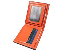 Watreketal Portafoglio, Porta Carte di Credito Bancario Organizzatore Portafoglio da Lavoro Sottile Portafoglio Tascabile Multi Slot per Uomo Portafoglio Portatile Portafoglio Tipo Corto