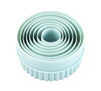 Watreketal Set 8 Stampi per Biscotti in Plastica Strumento Modellatura del Taglio Cutter Biscotti Perfetti Le Raccolte Famiglia Cookie Fai -da -Te