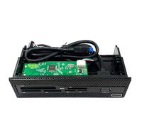 Watreketal Speed Speed USB3.0 Lettore Schede Pannello Frontale Integrato per Custodie per PC Lettore Compatibilità A Larga Memoria Piccola