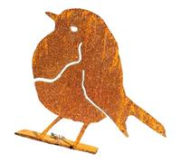 Watreketal Statua di uccello del metallo dell'annata Decorazione del giardino all'aperto Scultura del ferro per il cortile del patio Ornamenti di arte Statua del giardino