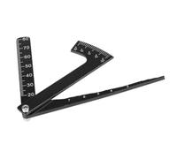 Watreketal Strumento Allineamento delle Auto Telecomandate Alte Preciso 3in1 Righello Regolazione per I Cerchi Ruote della Ruota del Telaio Regolamenti del Remoto Righello