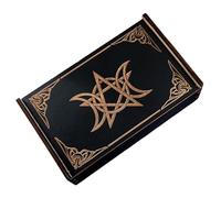 Watreketal Tarocchi A Spinta in Legno Scatola Stoccaggio Contenitore Portatile Contenitore ASTROLOGYS Scheda DIVINAZIONE Caso DIVINAZIONE Tarot RAGA