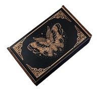 Watreketal Tarocchi A Spinta in Legno Scatola Stoccaggio Contenitore Portatile Contenitore ASTROLOGYS Scheda DIVINAZIONE Caso DIVINAZIONE Tarot RAGA