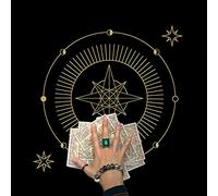 Watreketal Tarocchi Velluto-Alter Allargate Tabella Stoffa Tessuto Divinazione Tavolo Tavolo in Tessuto Fornitura Stregoneria Rettangolo/Round per La Lettura