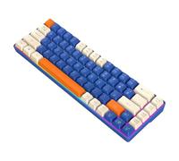 Watreketal Tastiera Da Gioco Compattamente Meccanica 68Key Per La Digitazione Giochi Con Retro A LED Lettera Chiara Per L'uso Della Casa In Ufficio