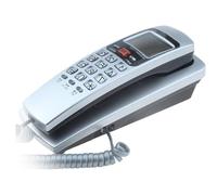 Watreketal Telefono con Filo Montato A Parete con Display Chiamante Ultimo Numero Archiviazione E Funzione Query per Telefono Recitazione in Ufficio E Home