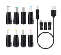 Watreketal Tipo C USB Plug Carge Carica per La Lampada LED Router Altoparlante per Ventola Cellulare A 5 5x2 1 Mm 3 5 4 0 8 6 Cavi