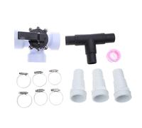 Watreketal Valvole deviatrici a 3 vie Rubinetto multiuso per idrante per piscina Rubinetto multiuso per riempimento stagno Irriagtions da giardino Accessori per piscina Filettatura femmina Valvole per