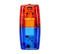 Watreketal visibilità Alte Visioni LAMPAGGIO USB USB Ricaricabile 4 modalità Illuminazione Luce A Clip per Spalla Impermeabile Le Luci Avvertimento Escursioni in Campeggio Camion