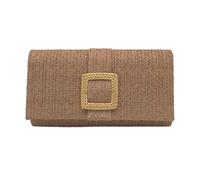 Watreketal Women Straw Beach Borse Chain Cingcio Spalla Crossbody Busta Miovriente Alla Shopping Incontri Da Donna Crossbody Paglie Spiaggia Bambia Trendy Busta Guerra