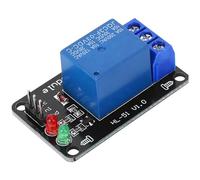 Watris Veiyi Modulo relè da 3,3 V, 1 relè, dispositivo modulare, accessorio di controllo elettronico, senza optoaccoppiatore lavagna nera