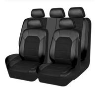 WatSKY 9Pcs Pelle Auto Set coprisedili, per Alfa Romeo Giulia Mito Stelvio Giulietta GT 4C 159 GTV Brera Traspirante Antiscivolo Impermeabile Confortevole 5-Posti Protezioni Interno Accessori