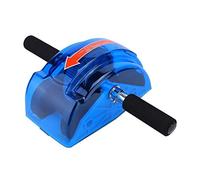 WatSKY Addestratore Addominale con Ruota per Addominali con Manici Antiscivolo Attrezzatura Professionale per l'allenamento Addominale Rullo Addominale per Esercizi Addominali in Palestra a casa(Bl