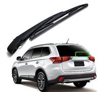 WatSKY Auto Posteriore Kit Tergicristallo,per Mitsubishi Outlander 2016-2023,ABS Lama Braccio Tergicristallo Sostituzione Ricambi Vetro Pulito Durevole,Rear Wiper+Rear Swing Arm