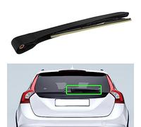 WatSKY Auto Posteriore Kit Tergicristallo,per Volvo V60 2011-2015,ABS Lama Braccio Tergicristallo Sostituzione Ricambi Vetro Pulito Durevole,Rear Wiper+Rear Swing Arm