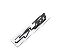 WatSKY Esterno per Auto in 3D Adesivo Cromato,per GT Line Sticker Emblem Logo Rio Ceed Sportage Picanto EV6 K5 Stonic GT Line Distintivo Etichetta Adesiva Logo Decorare