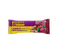+Watt Carbowatt+ - Barretta energetica a base di carboidrati con granella di frutta secca - Singola barretta - Gusto Arachidi e mirtilli rossi