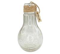 Watt&Home Happy Illuminazione Candela a Forma di Lampadina con spago, Multicolore, Unica