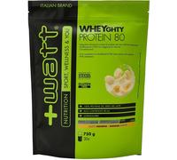 Watt Integratore Wheyghty Protein 80 +Watt gusto banana, doypack