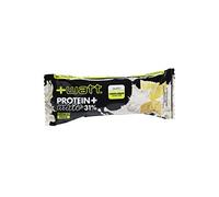 +Watt Protein+ White - Barretta proteica al 31% ricoperta con glassa di latte - Singola barretta - Gusto Crema limone