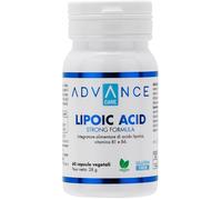 + WATT Srl ADVANCE CARE LIPOIC ACID STRONG FORMULA 60 CAPSULE VEGETALI