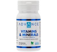 + WATT Srl ADVANCE CARE VITAMINS & MINERALS STRONG FORMULA 30 COMPRESSE