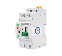 Wattive Interruttore di trasferimento automatico, ATS 2P 63A 220V Dual Power Automatic Transfer Switch guida DIN G2R Corrente di emergenza, interruttore selettore elettrico per impianti domestici e