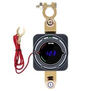 Wattive Stacca Batteria per Auto 5-80V DC con LED Volt Display, Staccabatteria Auto 12V 24V 48V 300A Interruttore di Isolamento della Batteri Anti-perdita per Auto Camion Barca RV ATV Moto