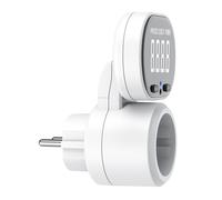 Wattmetro digitale monitor consumo energetico presa relè tensione 220 V 3680 W