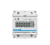 Wattmetro digitale monofase 1P 2 fili Consumo energetico Contatore di energia kWh AC 230V Tensione Corrente Display contatore analogico LCD(Multifunction Meter)