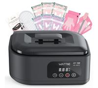 Wattne Macchina per cera di paraffina per mani e piedi - Kit idratante scaldacera paraffina con timer automatico e controllo della temperatura di precisione, bagno di cera di paraffina per artrite