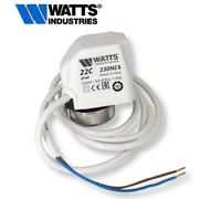 Watts Cazzaniga attuatore elettrotermico compatto 22C 230V nc 4 fili