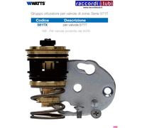 Watts gruppo otturatore di ricambio per valvola zona 571T