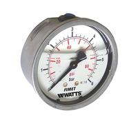 Watts - manometro a bagno di glicerina mg3a- inox 63 6 bar