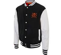 Watts Uomo Giacca College FAKIE nero/bianco 24/25 - L