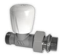 Watts - Valvola termostatica diritto nichel 3/8" rame