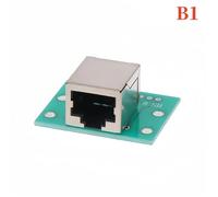 WATTSBVD 1 pz Scheda Adattatore RJ45 for connettore Ethernet modulare XH2.54 interfaccia di Rete + Scheda Breakout + Intestazione Pin(B1)