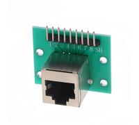 WATTSBVD 1 pz Scheda Adattatore RJ45 for connettore Ethernet modulare XH2.54 interfaccia di Rete + Scheda Breakout + Intestazione Pin(A2)