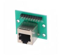 WATTSBVD 1 pz Scheda Adattatore RJ45 for connettore Ethernet modulare XH2.54 interfaccia di Rete + Scheda Breakout + Intestazione Pin(A3)
