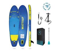 Wattsup F10 Sup Board Stand Up Paddle Surf-Board Paddel Isup 305x81cm