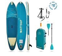 WattSUP MARLIN 12.5 SUP Board Stand Up Paddle Surf-Board Paddel ISUP 378x89cm