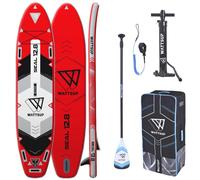 WattSup Sup Tavola Stand Up Paddle Surf-Board Pinna Isup Gonfiabile Isup - Groes
