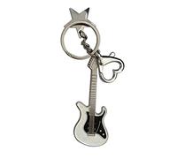 WaTudouYe Y2k Chitarra Pentagramma Stella Portachiavi per Le Donne Dolce Cool Trend Moda Ciondolo Portachiavi Vintage Estetico Accessori Regalo
