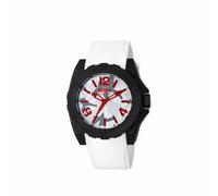 Watx Mens Analogue Quartz Watch with Rubber Strap RWA1809